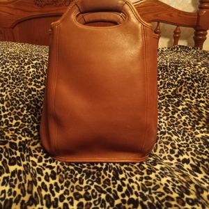 Leather Coach Backpack